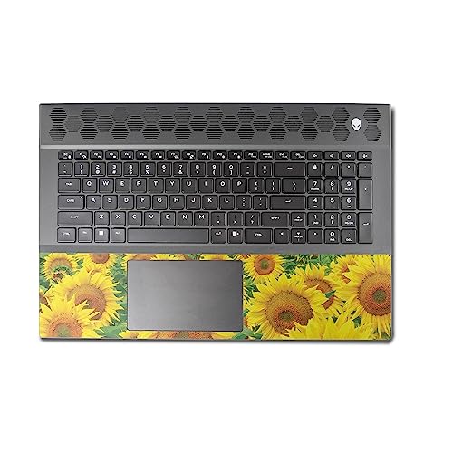 Image of MightySkins Skin Compatible with Alienware M18 R1 (2023) Full Wrap Kit - Sunflower Field | Protective, Durable, and Unique Vinyl Decal wrap Cover | Easy to Apply & Change Styles | Made in The USA