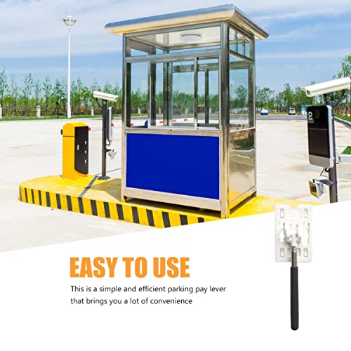 KESYOO Haste Telescópica Porta-Cartões Ferramenta De Agarrador Para Estacionamento De Carro Pagament