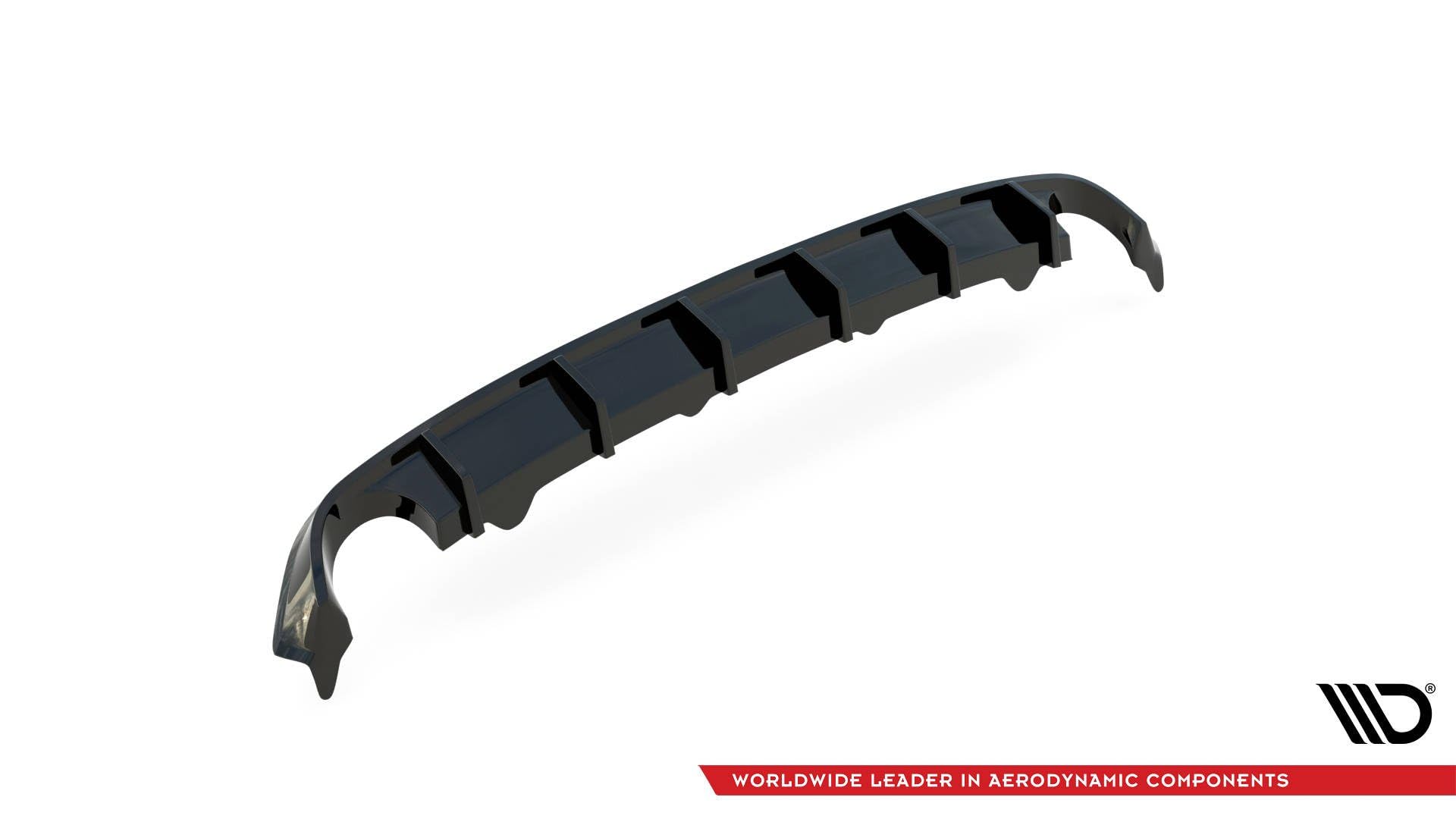Maxton Design Heckdiffusor für BMW 3er G20 / G21 Standard Hochglanz schwarz