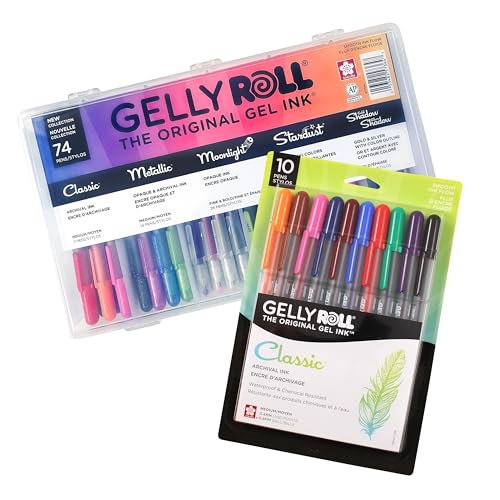 Sakura Gelly Roll Set de 84 bolígrafos de gel