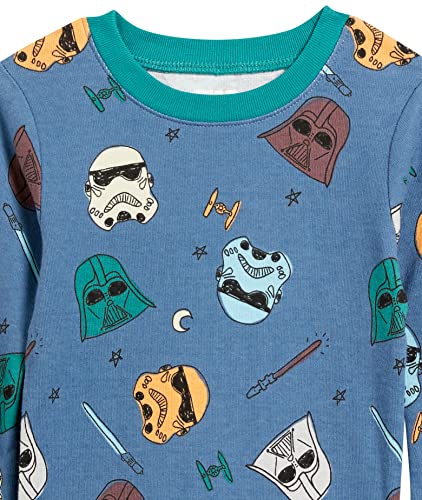 Image of Amazon Essentials Disney | Marvel | Star Wars Boys and Toddlers' Snug-Fit Cotton Pajama Sleepwear Sets