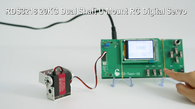 Amazon.com: RDS3218 20KG Dual Shaft U Mount RC Digital Servo