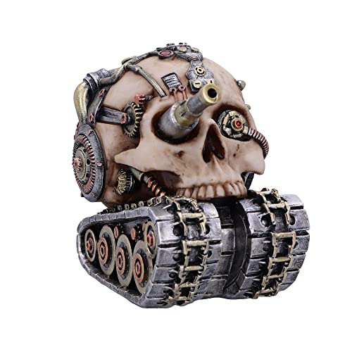 Techno Tank Steampunk Skull 16cm