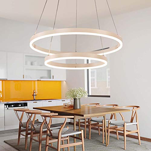 Plafonnier en aluminium à intensité variable avec télécommande pour cuisine - 2
