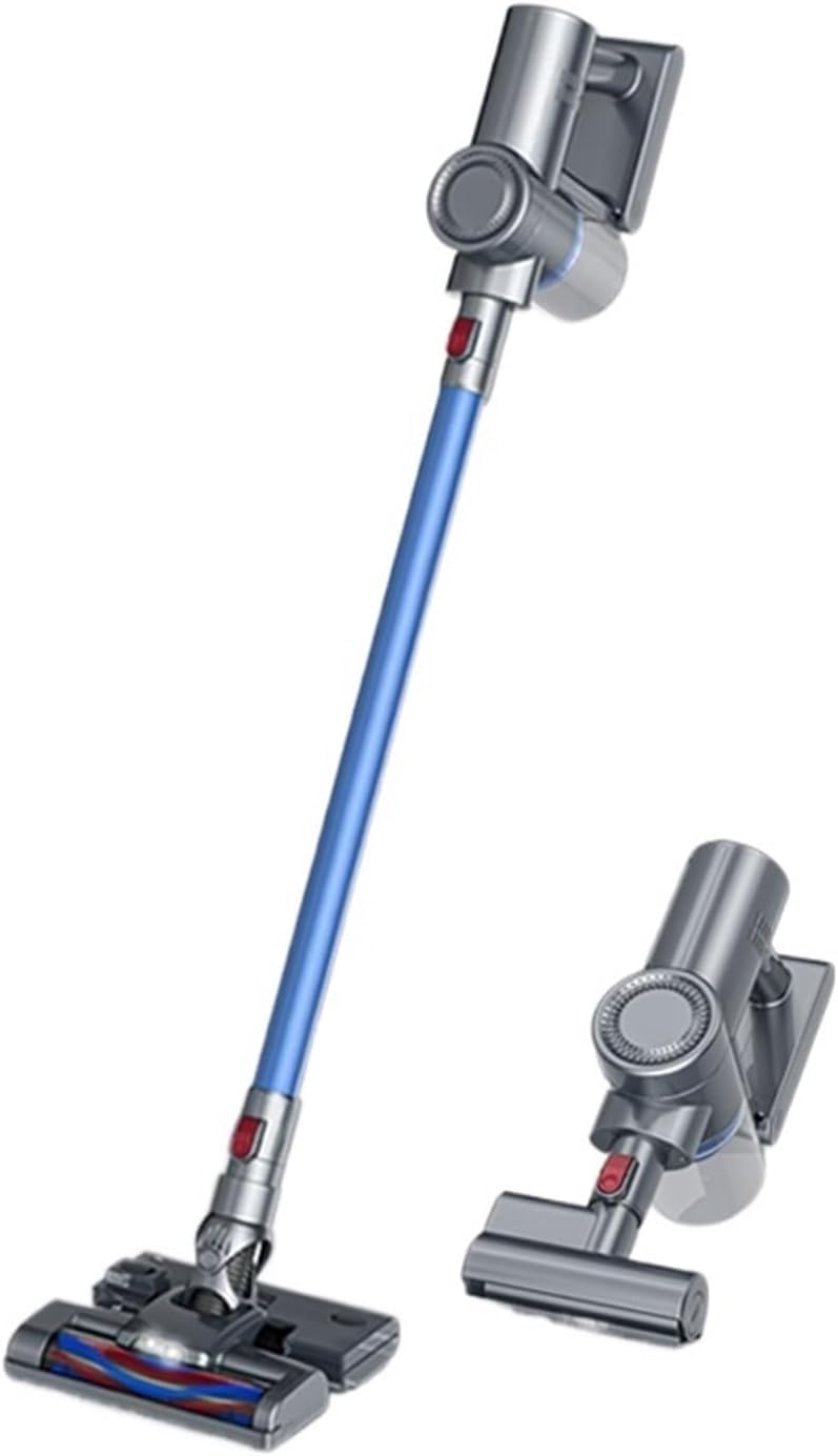 Sponsored Ad – Cordless Vacuum Cleaner, 180W 10kPa Stick Vacuum, Smart Display, Up to 55 Mins, 1.5L Dust Cup, Lightweight Vacuum for Hard Floor Carpet Pet Hair(Color : V12 180W Pro, Size : UK)