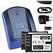 Produktbild 2 Akkus + Ladegerät (Netz+Kfz+USB) für DMW-BLF19, BLF19E, BP-61 / Panasonic Lumix G9 / Lumix DC-GH5S, GH5 / DMC-GH3, GH4 (R/A/U/H) / Sigma sd Quattro H