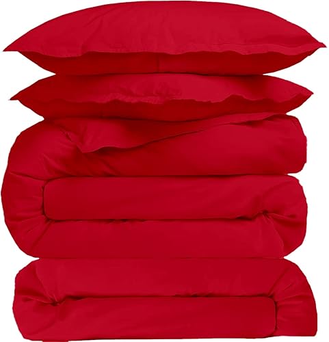 Kotton Culture Juego de cama de 4 piezas, 100% algodón egipcio de 600 hilos, fundas de almohada y sábana bajera con bolsillo extra profundo, ropa de