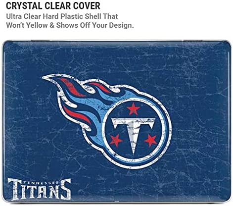 Skinit Case + Skin Compatible with MacBook Air 13in M1 (2021) - Officially Licensed NFL Tennessee Titans Distressed Design