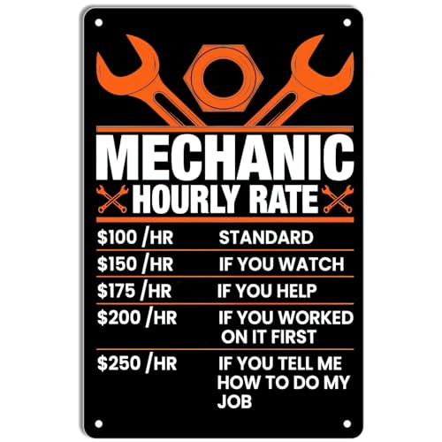 Mechanic Hourly Rate If You Tell Me How To Do