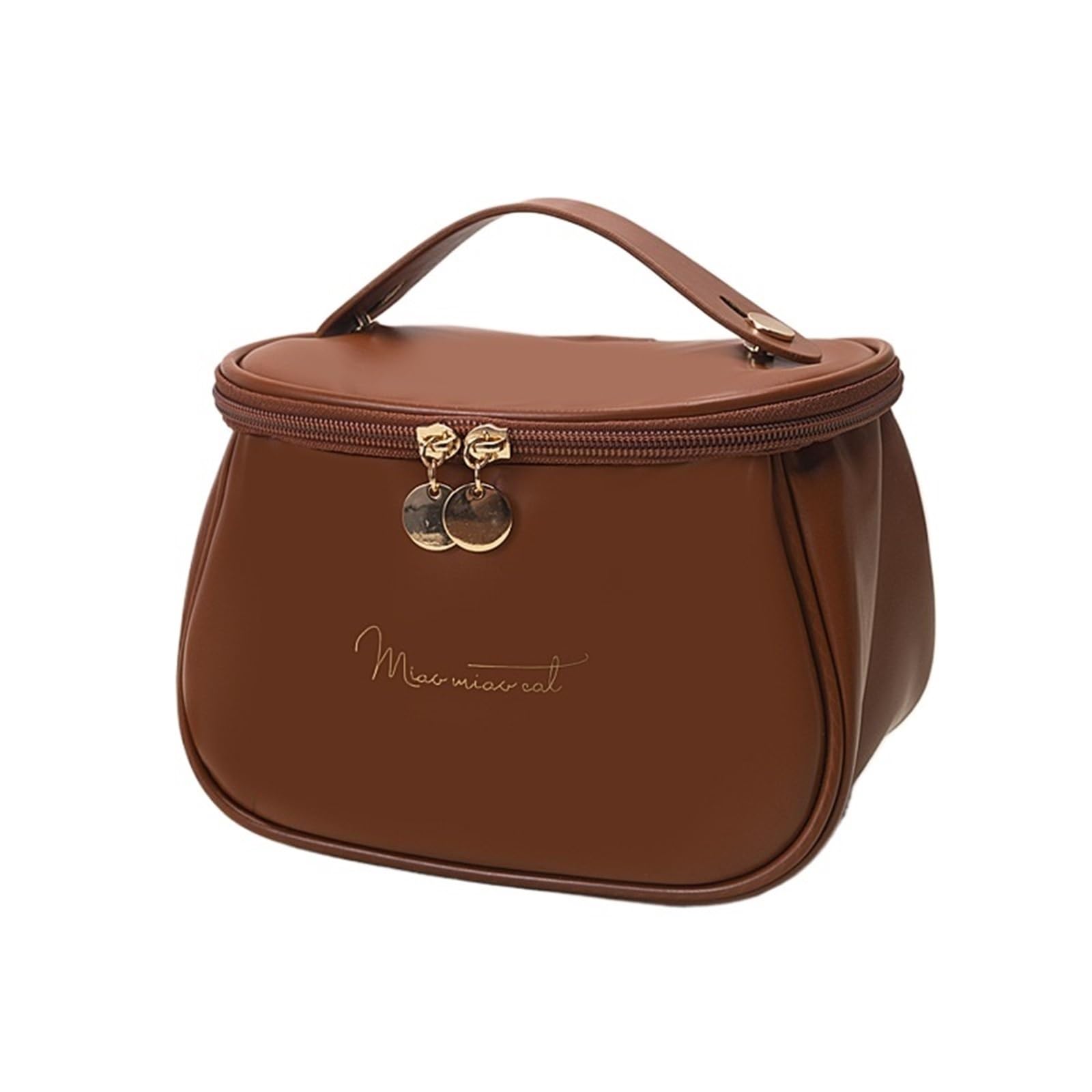 DVMSIEF Makeup Bag PU Makeup Bag Toiletry Organizer