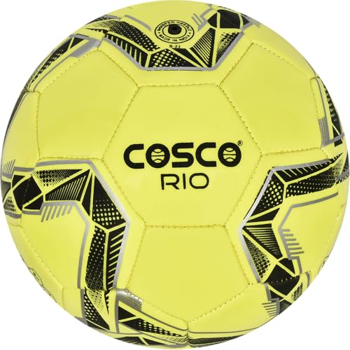 Image of Cosco Rio (Yellow) Football, Size 3 (Multicolour)
