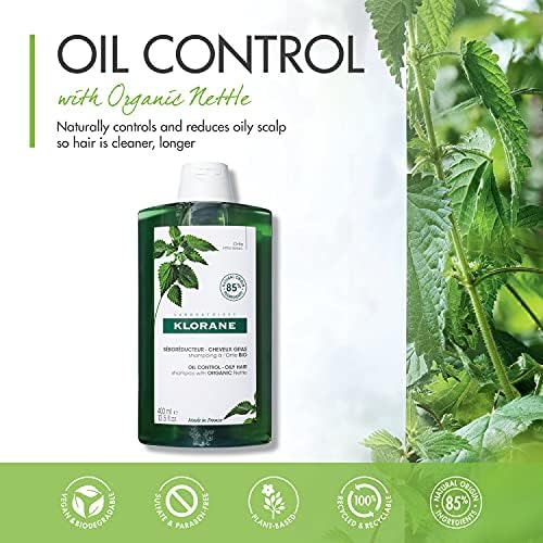 Klorane Oil Control Shampoo with Nettle 400ml
