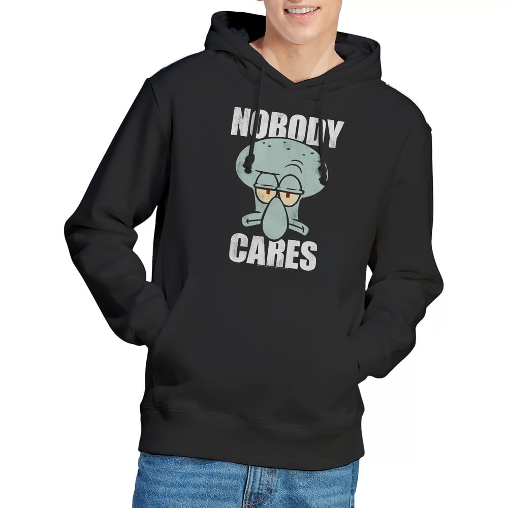 Sweatshirt à capuche mixte Spongebob Squarepants pull imprimé graphique streetwear - 7