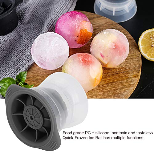Molde redondo de silicona para hielo, grado alimenticio miniatura 2