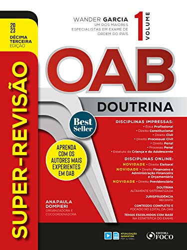  Super-revisão OAB - Doutrina completa - Vol. 01 (Portuguese Edition)