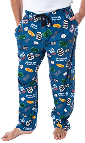 INTIMO Seinfeld TV Men's Show Themed Designs Allover Pattern Adult Sleep Pajama Pants