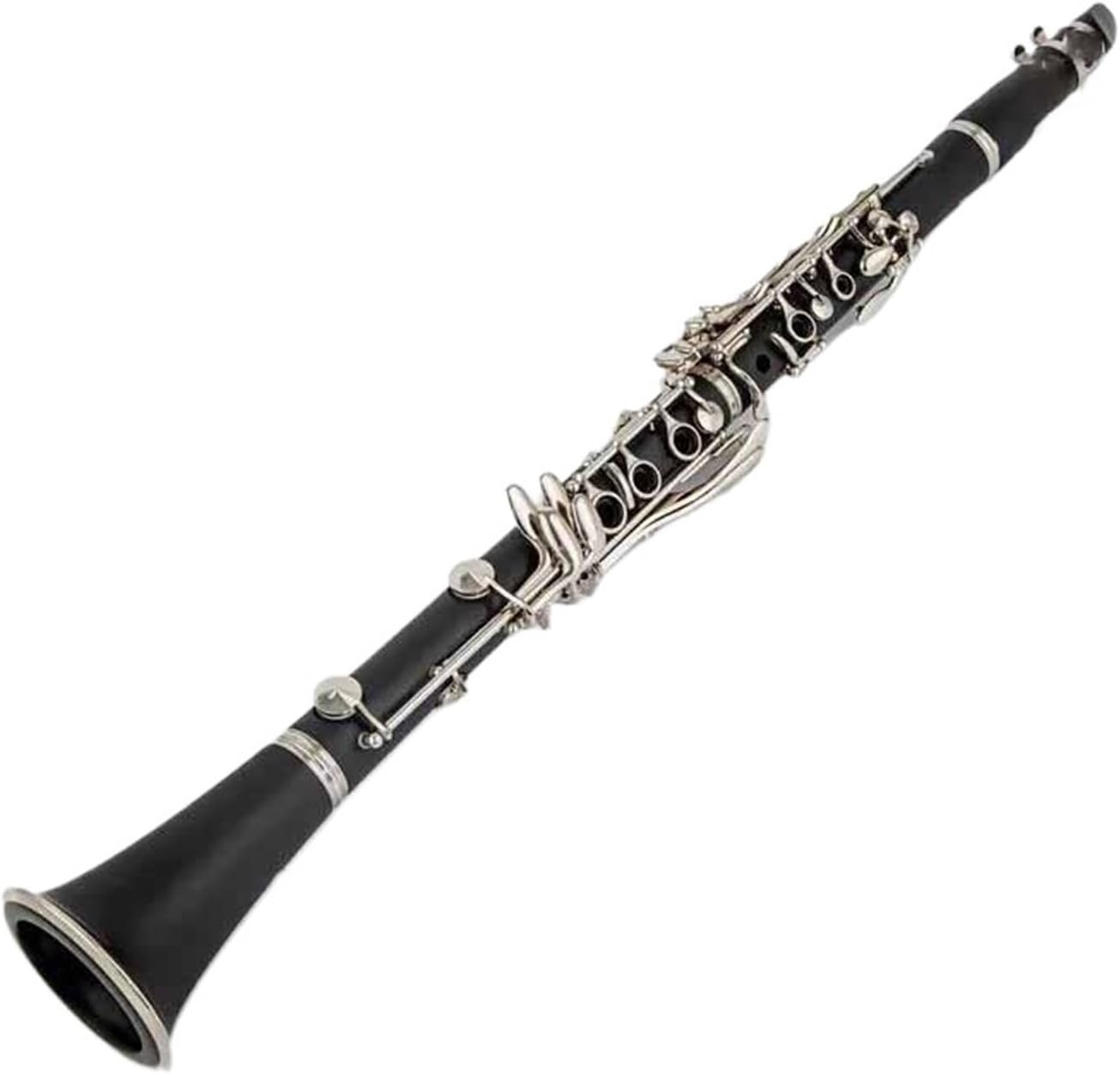 Clarinet B Flat Professional Quality Woodwind Instrument Black