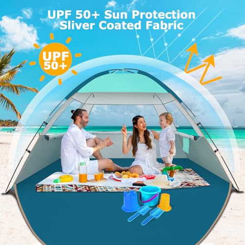 COMMOUDS Lightweight Beach Tent