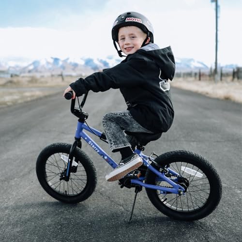 Image of 12 14 16 18 Inch Kids Bike BMX Style Bicycle with Training Wheels Coaster Brake for 2-10 Years Old Toddlers Boys Girls Multiple Colors
