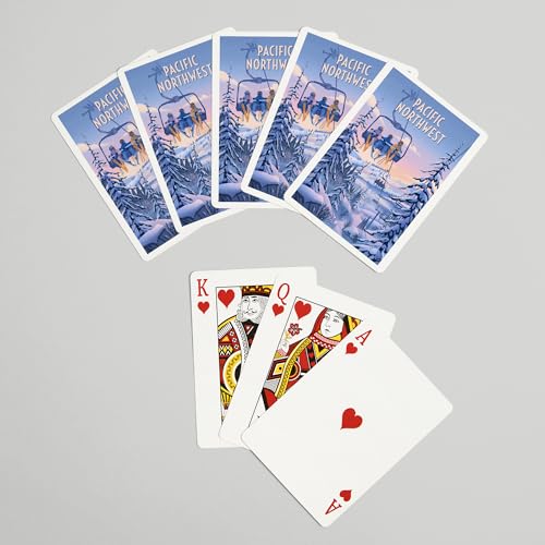 Lantern Press mazo de cartas de póker para adultos miniatura 7