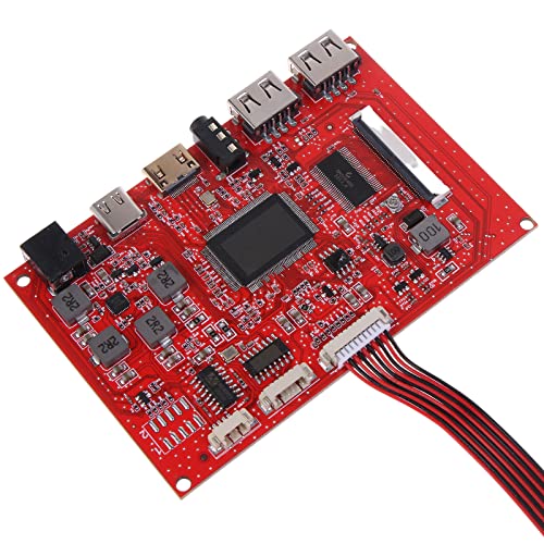 Placa de controlador LCD Tipo C de 50 pines con excelente efecto visual de 12V 3
