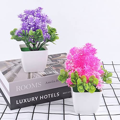 Plante artificielle mini cactus vert pour décoration de table réaliste - 6