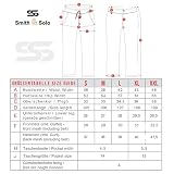 Smith & Solo Damskie spodnie do biegania - bawełniane spodnie sportowe, długie, spodnie treningowe, spodnie do biegania, wygodne spodnie dresowe, szerokie nogawki z elastycznym ściągaczem, spodnie do