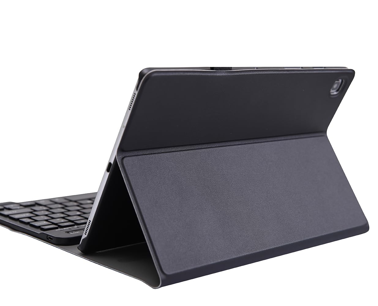 YGoal Toetsenbord Case voor Redmi Pad SE 11, Slim Serie Afneembare Draadloze Toetsenbord PU Lederen Toetsenbord Stand Case Cover voor Redmi Pad SE 11, Zwart