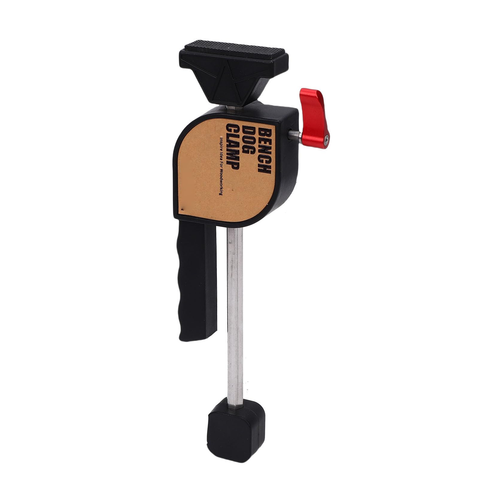 Kadimendium Set di Morsetti per Cani da Banco di Serraggio Regolabile a Bloccaggio Rapido per Tavoli per la Lavorazione del Legno Progetti Fai da Te Lega di Alluminio 19 Mm 1 Pezzo (Set di morsetti