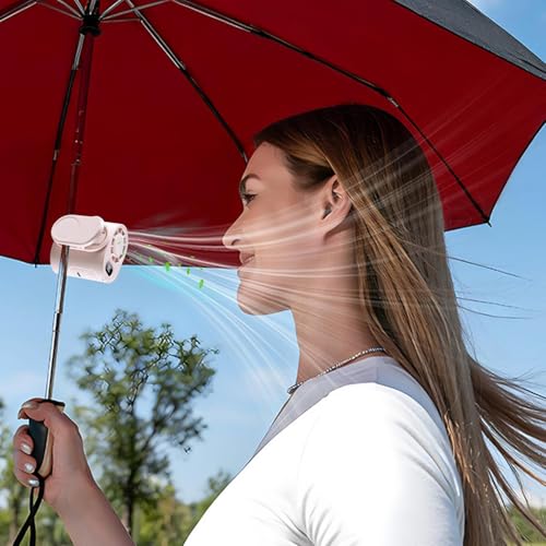 Ventilador de escritorio silencioso con clip para solucionar el calor en tu zona de trabajo 3