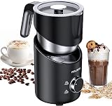 Milk Frother - iTRUSOU Milk Steamer Electric Frother, Hot Cold Milk Steamer Frothers Foam Maker, Mil