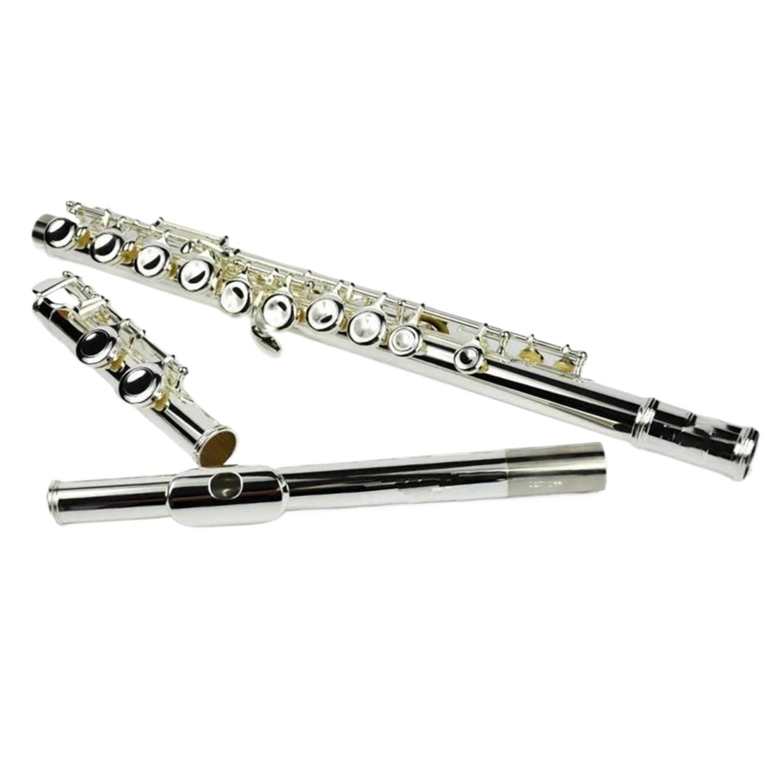 flet z zamkniętym otworem Flet 16 Otworów Zamknięty Flet Z Klawiszem C Cupronickel Srebrzysty Flet Poprzeczny Instrumentos Musicales Case