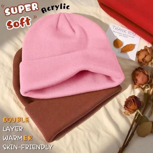 Image of ZOORON Toddler Beanie Boys Girls Beanies Kids Winter Hats Children Knit Cap