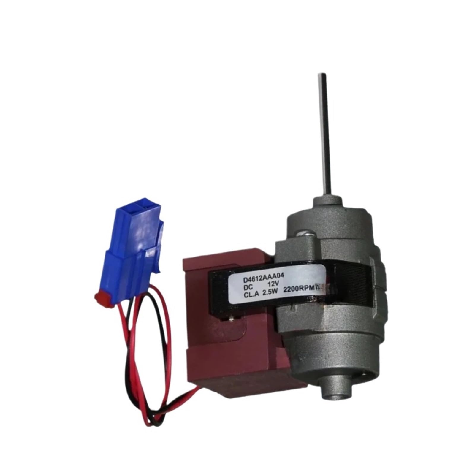 MXXDMOPD 1pc Fan Motor for Refrigerator Cooling D4612AAA21 DC12V 2.5W 2200RPM Fridge Radiator Freezer Parts