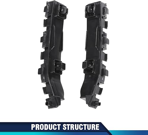 Miniatura 4 de PIT66 Soportes de parachoques delantero compatibles con Honda Accord Sedan 2008-2012 (no apto para cupé de 2 puertas), juego de 2 unidades