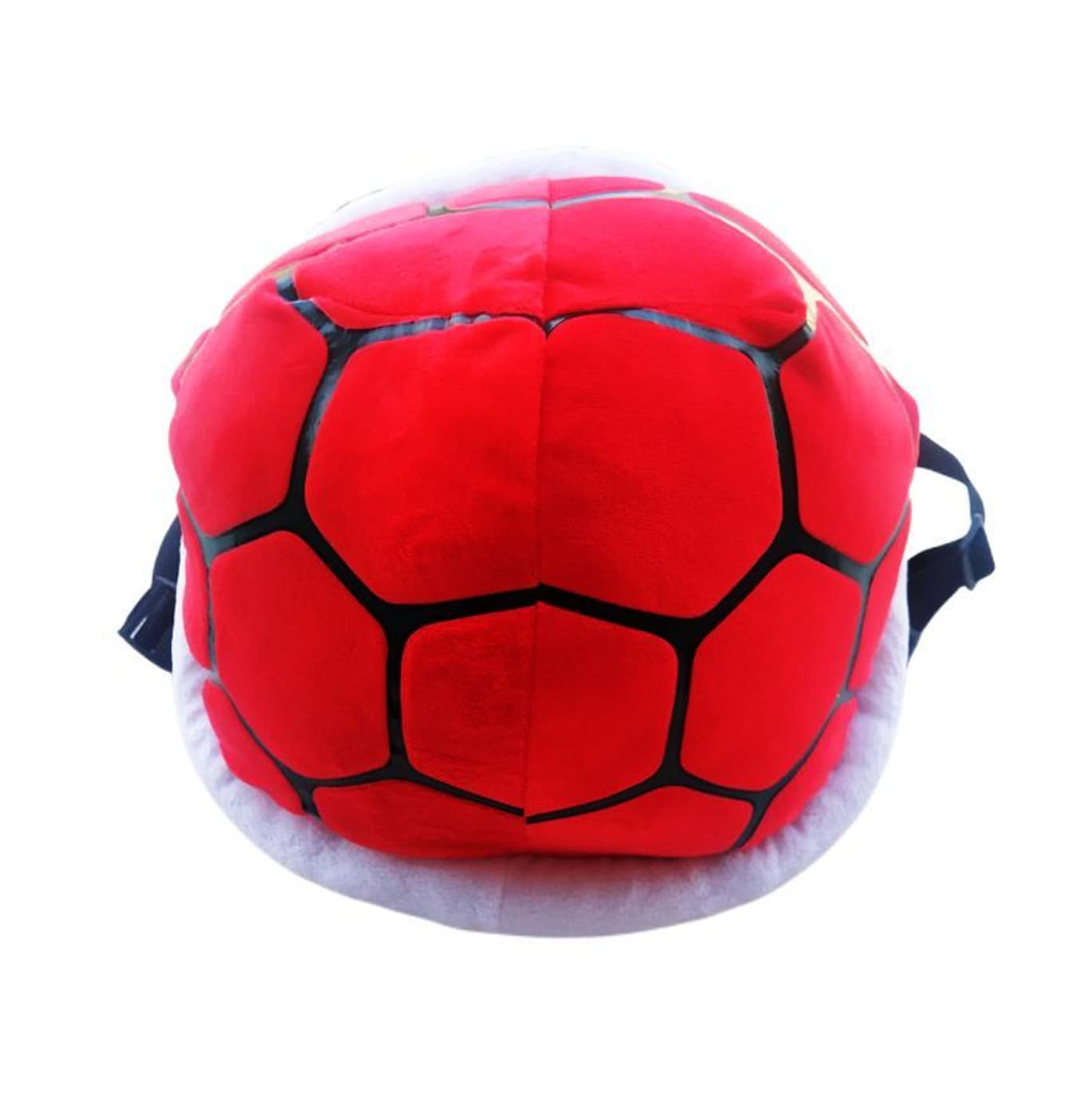 WYIKE Casual Animal Backpack Turtle Shell Cartoon Plush Small Backpack (Red)