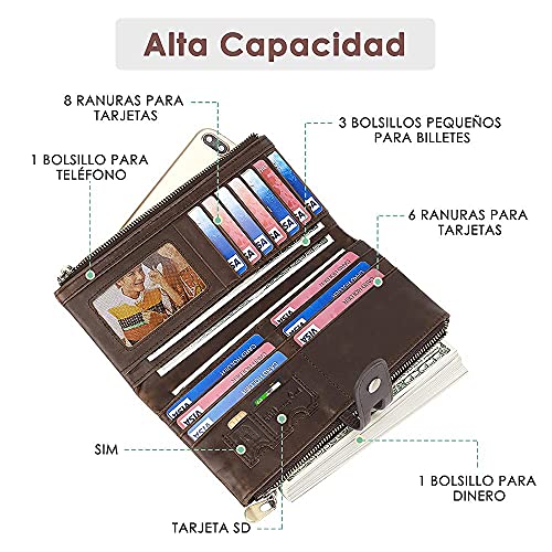 Recopilación y reviews de Cartera cuero mujer para comprar online. 23 Imagen adicional