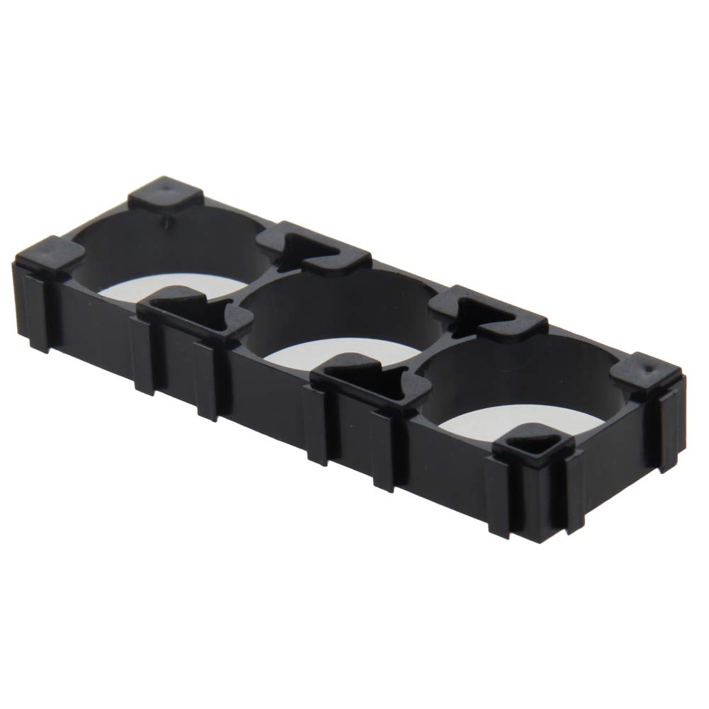 Jutagoss 15PCS Lithium Cell Spacer Battery Plastic Holder,Triple 21700 Battery Pack Bracket for DIY Fixed Battery 21.3mm/0.83 inch Hole Dia-image-13