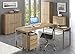 Produktbild moebel-dich-auf Komplettes Arbeitszimmer - Büromöbel Komplett Maja Yolo in Riviera Eiche (Set 2)