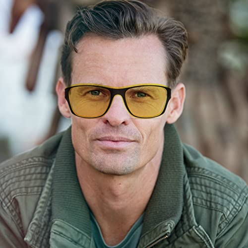 willochra Sports Polarized Night Vision Reading Sunglasses For Men Women Full Lens Magnification Sunglass Readers F274