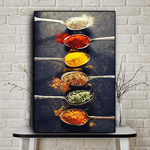 Photo nourriture 35x50 cm pour raviver les murs blancs d'une cuisine moderne