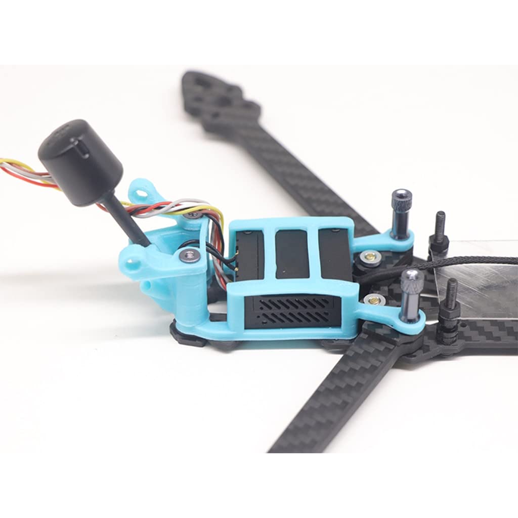 QWinOut Mark4 O3 Kit de marco de carreras FPV de 5 pulgadas, 6 pulgadas, 7 pulgadas, piezas de repuesto para rack de fibra de carbono 3K (6 pulgadas)