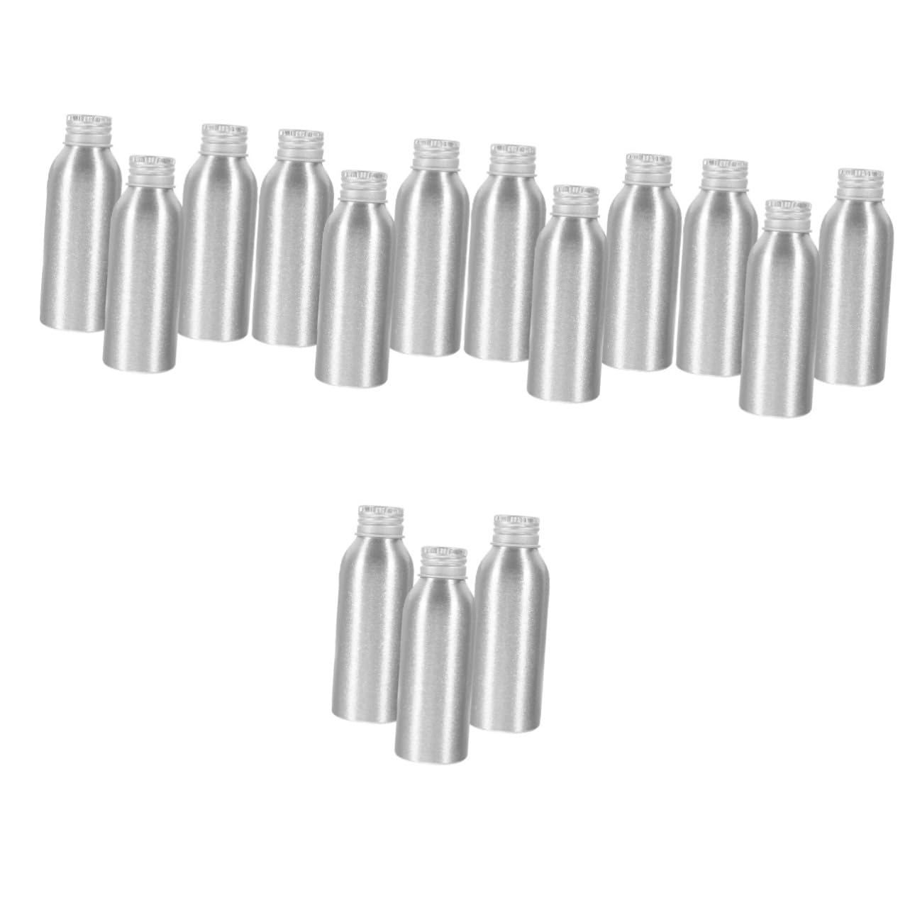 Beaupretty Lot De 15 Flacons De Voyage Couvercles Contenants De Parfum Bouteilles D'Huiles Essentielles Vides Produits De Toilette Cosmétiques Bouteilles De Recharge