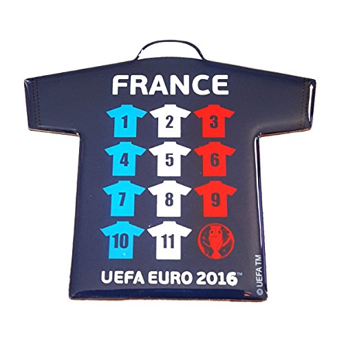 UEFA Euro 2016-Magnet-Camiseta de la selección de Francia de fútbol, colección oficial