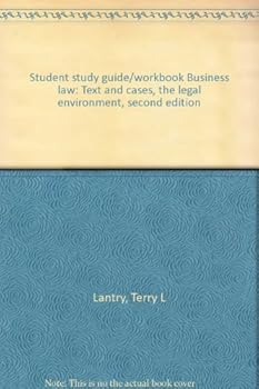 Unknown Binding Student study guide/workbook Business law: Text and cases, the legal environment, second edition Book