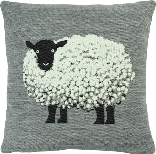 Sander Kissenhüllen Weihnachten 25 Sander Kissenhülle Fluffy grau Größe 45x45 cm