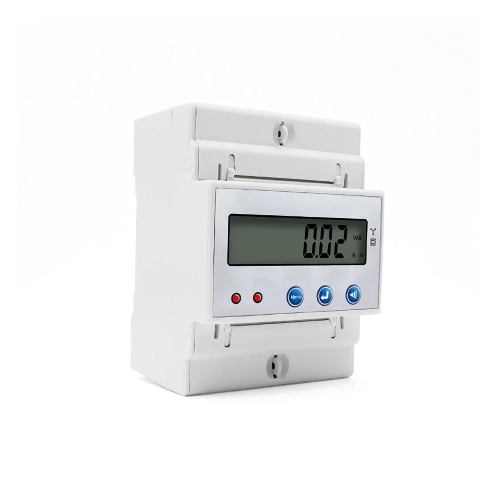 AC 230V 100A LCD Cyfrowy Wyświetlacz Miernik Mocy W Licznikach Energii Inteligentny Licznik Elektryczny 3-fazowy Kwh Amperomierz łAtwy W UżYciu I Bezpieczny(DTS024)