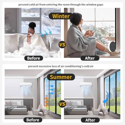 Image of Foam Weather Stripping Tape,High Density CR,1 in x 1 /8 in x 16 Ft | Weather Stripping Door Seal Strip for Insulating Door Frame, Window, Air Conditioner,Self Adhesive Sealing Weatherstrip,Black