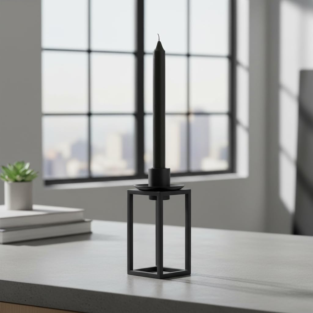 Cereria di Giorgio Świece Diametro 1,9 cm Altezza 20 cm czarne