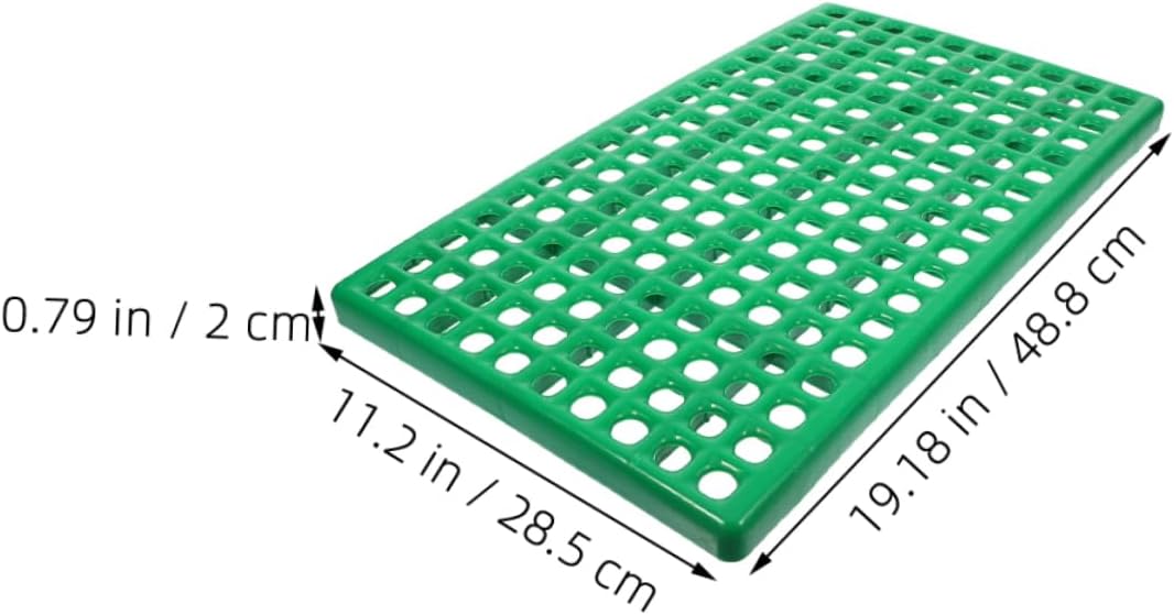 2pcs Rabbit Cage Mats Plastic Bunny Feet Pad Soft Mat for House Bunny Rabbit Pet Bedding Squirrel Rat Chinchilla
